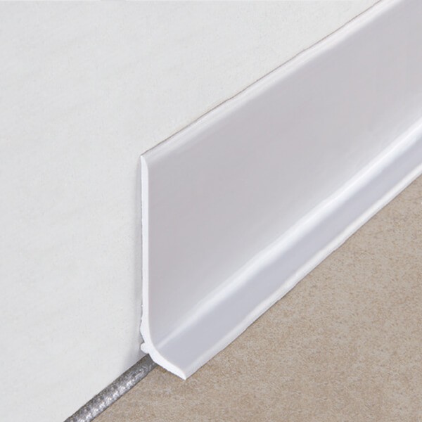 Neatiease Plinthe flexible autocollante en PVC Blanc 10 cm x 5 m :  : Bricolage